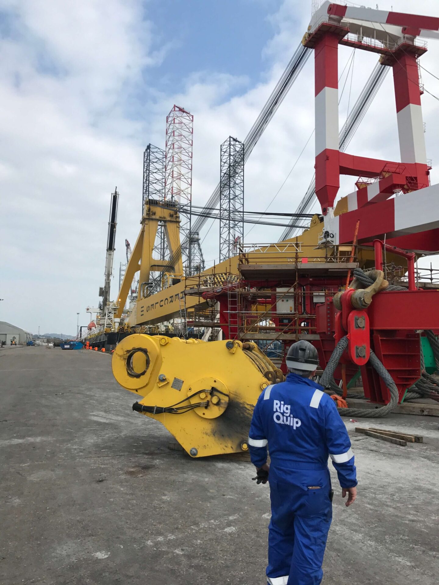 Travelling Equipment Service Shipyard