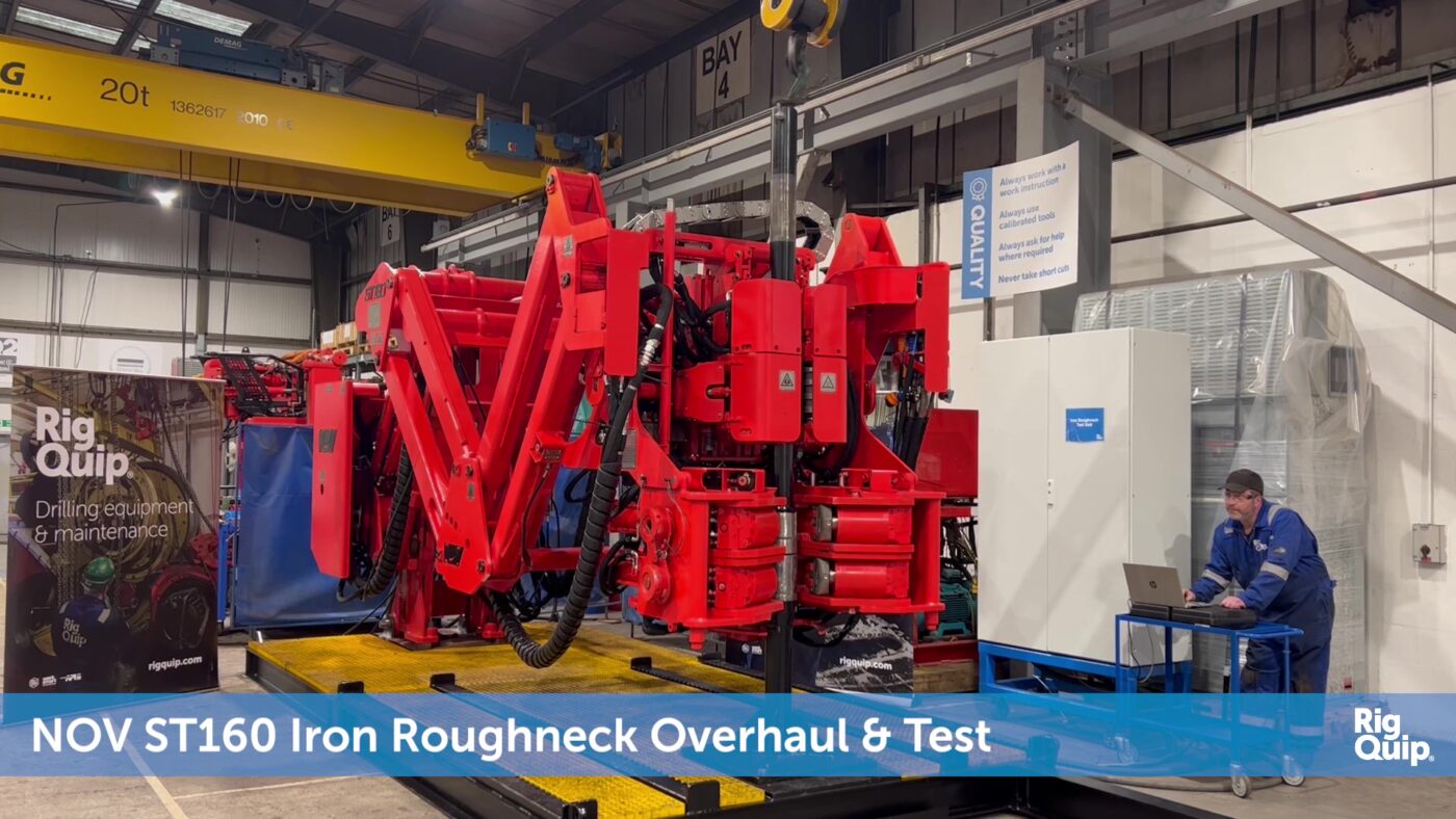 NOV ST160 Iron Roughneck Overhaul & Test