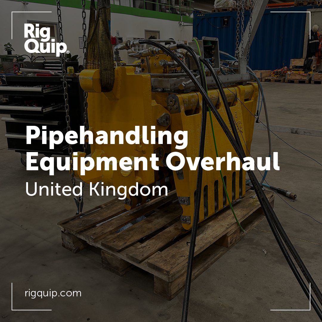 Pipehandling Equipment Overhaul – United Kingdom