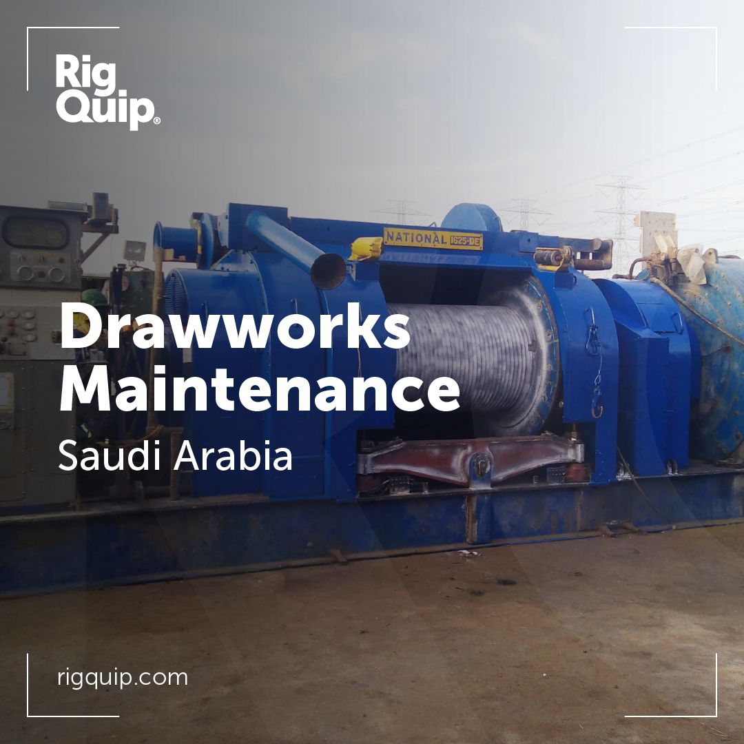 Drawworks Maintenance – Saudi Arabia