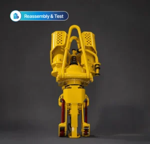 NOV TDX-1250 Top Drive Reassembly & Test