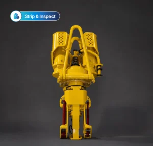 NOV TDX-1250 Top Drive Strip & Inspect