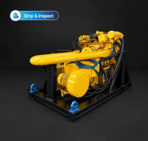 NOV Varco TDS-4S Top Drive Strip & Inspect